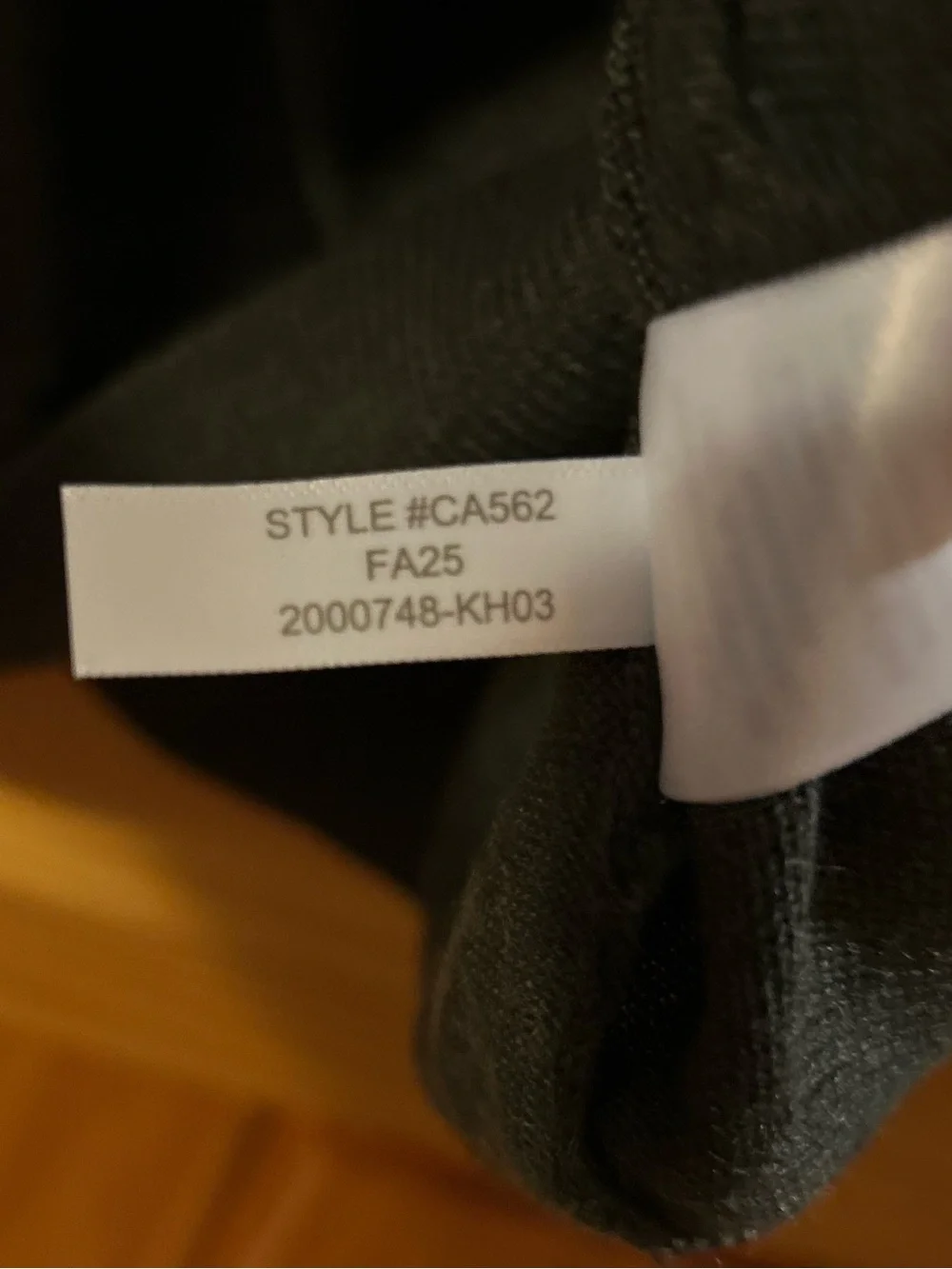 J. Crew Men’s Charcoal Quarter Zip Sweater